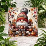 Autumn Gnome Clock Sublimation Wrap