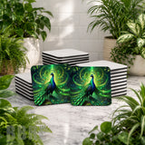 Peacock Elegance 2 Mockup Image
