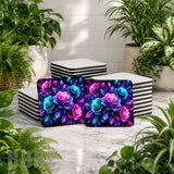 Neon Roses Mockup Image