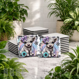 Puppy Portrait Mockup Image