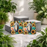 Floral Horse 3 Mockup Image