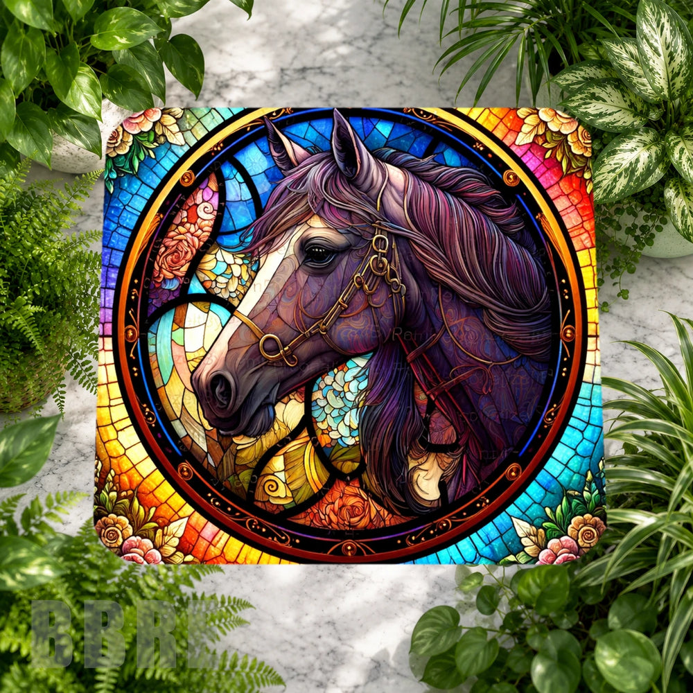 Stained Glass Horse Main Image