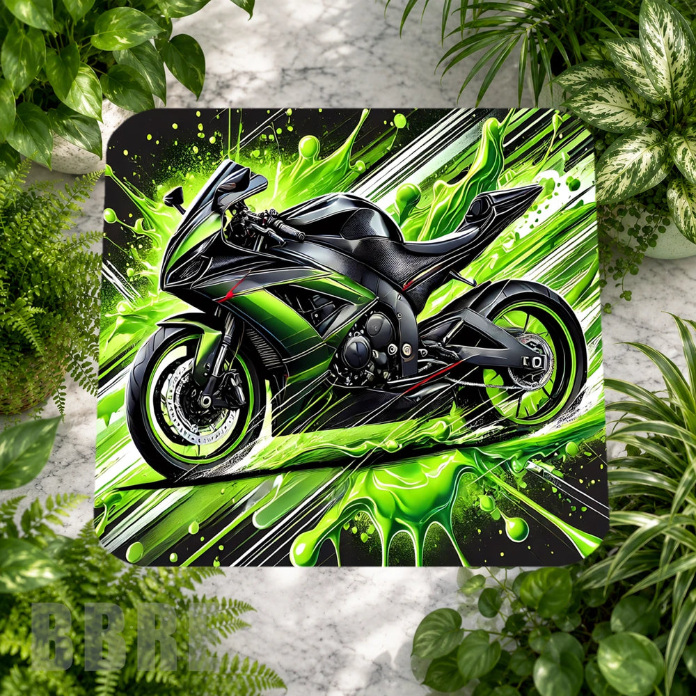 Green Motorcycle Main Image