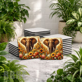 Elephant Floral 2 Mockup Image