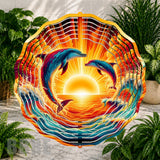 Dolphin Sunset Mockup