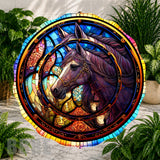 Stained Glass Horse Main Image