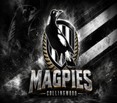 Collingwood Magpies Sublimation Transfers
