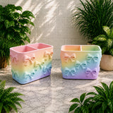 rainbow desk caddy