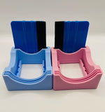 Silicone Tumbler Cradle With Squeegee