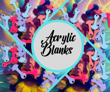 Acrylic craft blanks