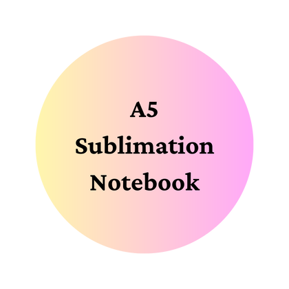 A5 Sublimation Notebook Wraps
