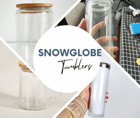 snow globe tumbler