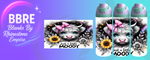 Cow 24 OZ Sublimation Water Bottle Wrap