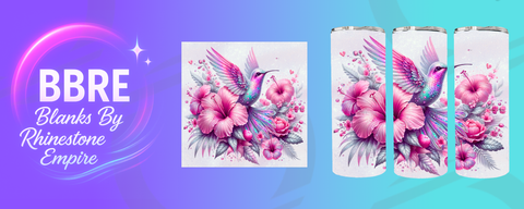 Floral 15 OZ Sublimation Print