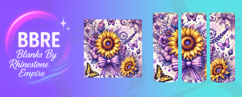 Floral 20 OZ Sublimation Print