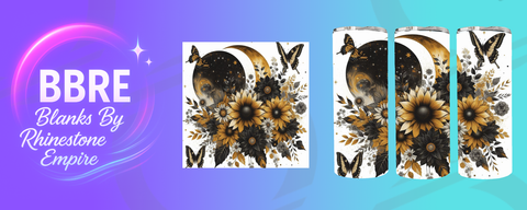 Floral 15 OZ Sublimation Print