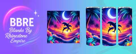Dolphin 15 OZ Sublimation Print
