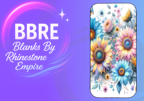 Floral Sublimation Phone Wrap