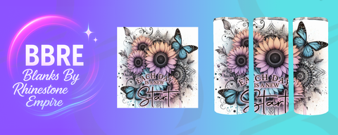 Floral 15 OZ Sublimation Print