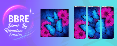 Floral 20 OZ Sublimation Print
