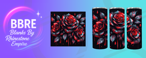 Floral 20 OZ Sublimation Print