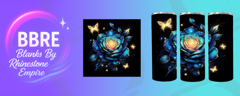 Floral 20 OZ Sublimation Print