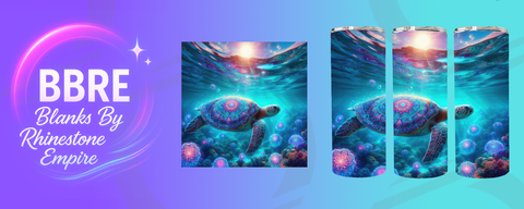 Turtle 15 OZ Sublimation Print