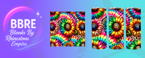 Floral 15 OZ Sublimation Print