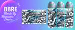 Cow 24 OZ Sublimation Water Bottle Wrap