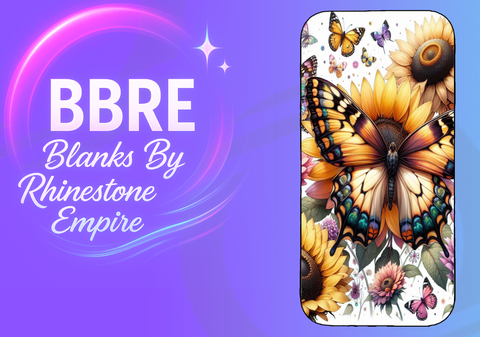 Butterfly Sublimation Phone Wrap