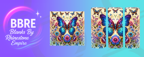 Floral 15 OZ Sublimation Print