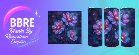 Floral 20 OZ Sublimation Print