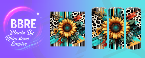 Floral 15 OZ Sublimation Print