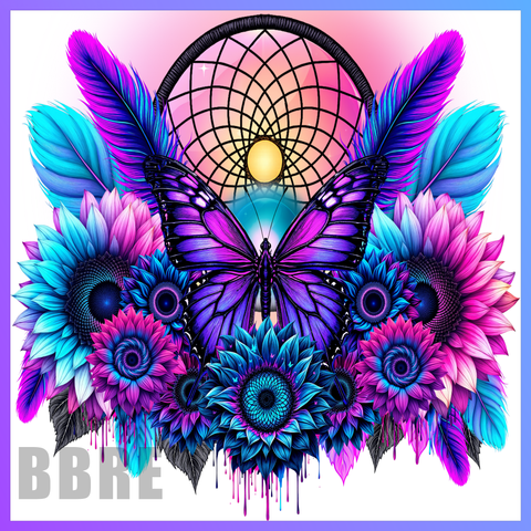 Butterfly 20 OZ Wrap