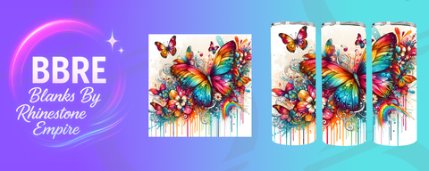 Floral 15 OZ Sublimation Print