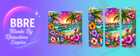 Floral 15 OZ Sublimation Print