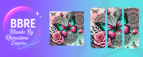 Floral 15 OZ Sublimation Print
