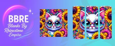 Cat 15 OZ Sublimation Print