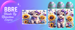 Cow 24 OZ Sublimation Water Bottle Wrap