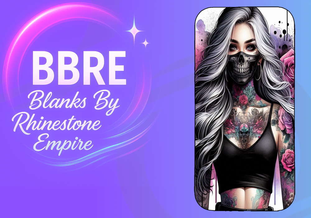Tattoo Girl Sublimation Phone Wrap