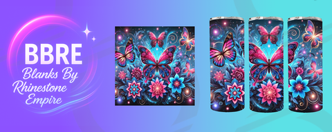 Floral 20 OZ Sublimation Print