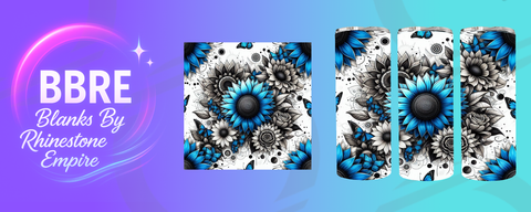 Floral 15 OZ Sublimation Print