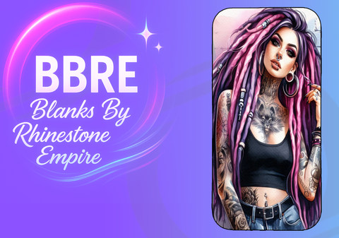 Tattoo Girl Sublimation Phone Wrap