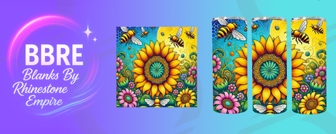 Floral 15 OZ Sublimation Print