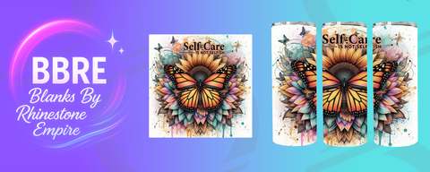 Floral 15 OZ Sublimation Print