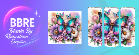 Floral 15 OZ Sublimation Print