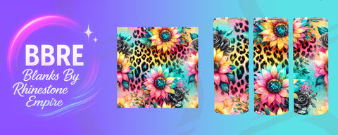 Floral 15 OZ Sublimation Print