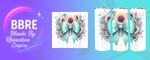 Floral 15 OZ Sublimation Print