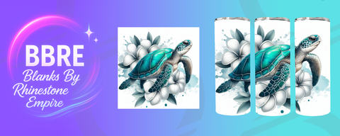 Turtle 15 OZ Sublimation Print