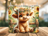 Cute cow green